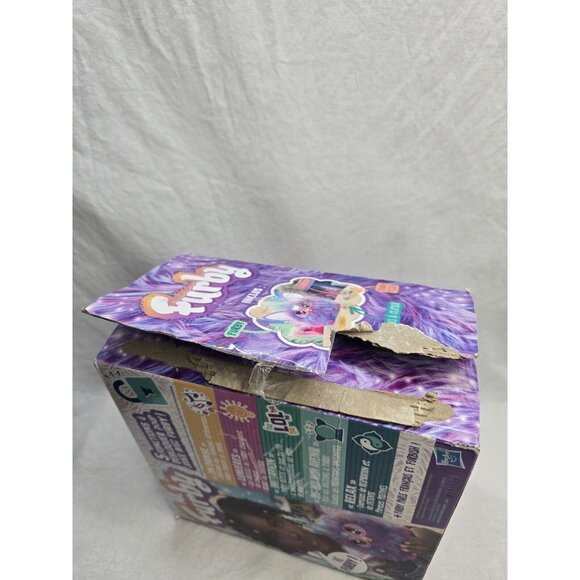 2023 Furby Purple Interactive Plush Toy FRENCH Speaking - Picture 7 of 11